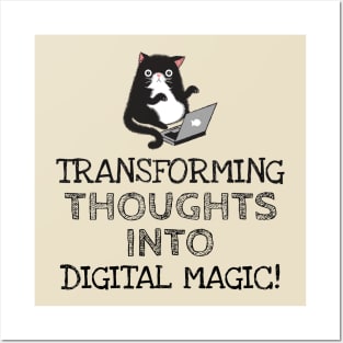 Bloggers transform thoughts Posters and Art